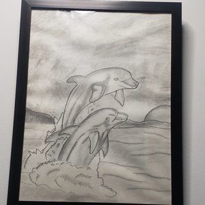 Dolphin Art Made By Laylah
